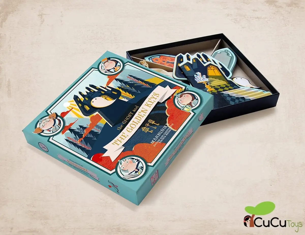 Marbushka - The golden Keys, juego de mesa