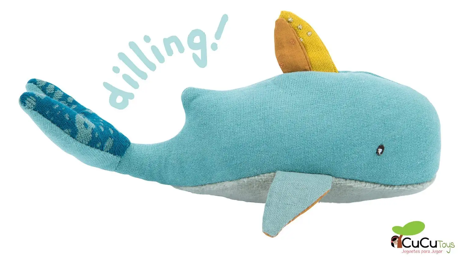 Moulin Roty - Sonajero ballena El Viaje de Olga