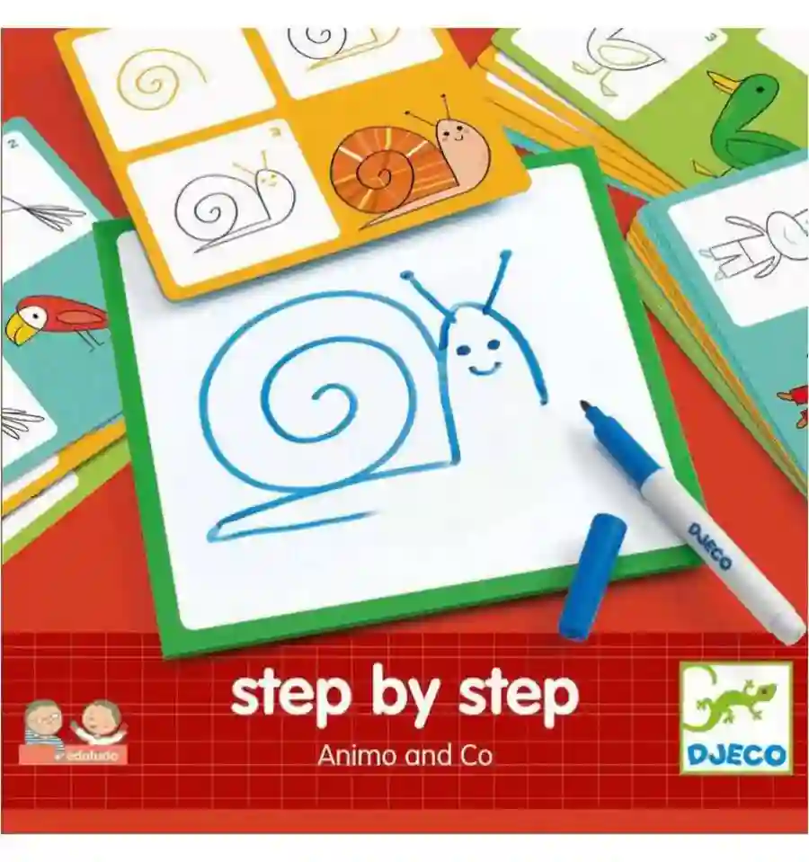 Djeco - Eduludo Step by step Animo and Co