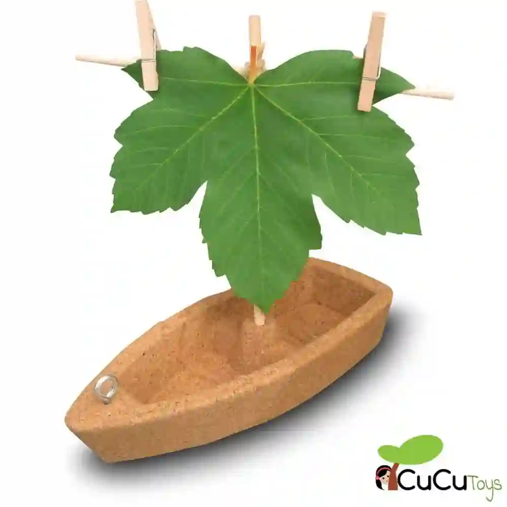 HABA - Terra Kids Kit de construcción Bote de corcho, juguete de aire libre