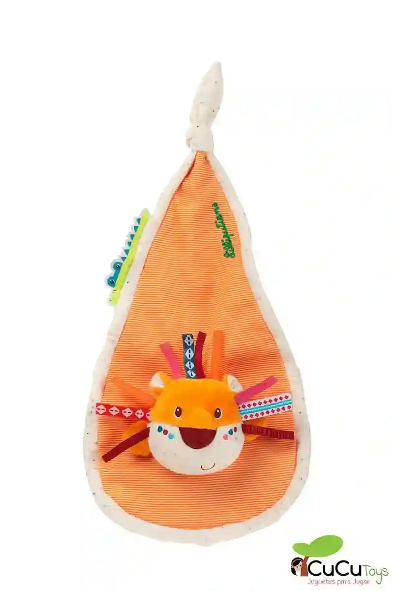 Lilliputiens - Doudou marioneta Jack el león, muñeco de peluche