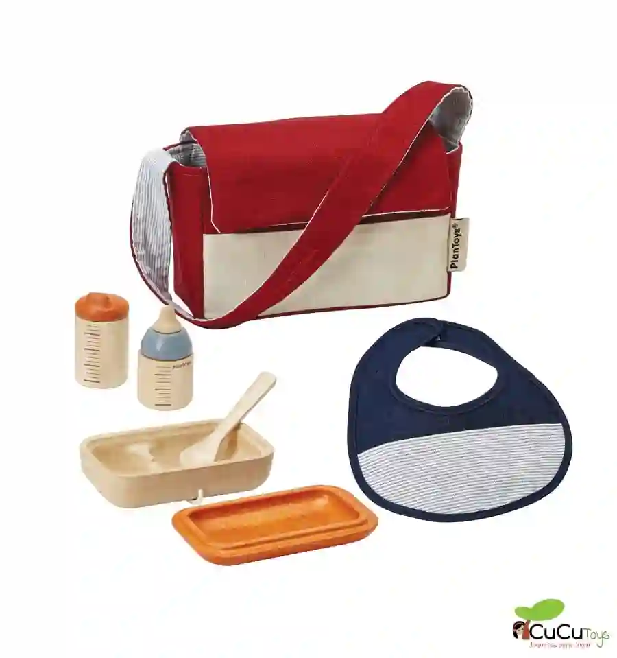 Plantoys - Set de alimentación de muñecos