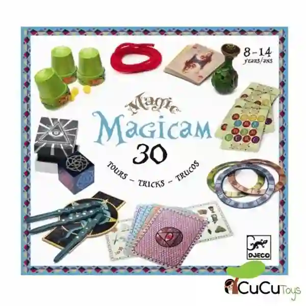 Djeco - Magicam, 30 trucos de magia