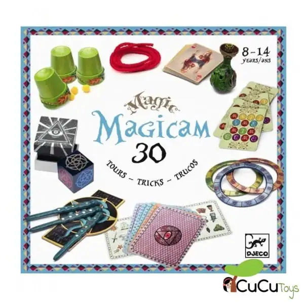 Djeco - Magicam, 30 trucos de magia