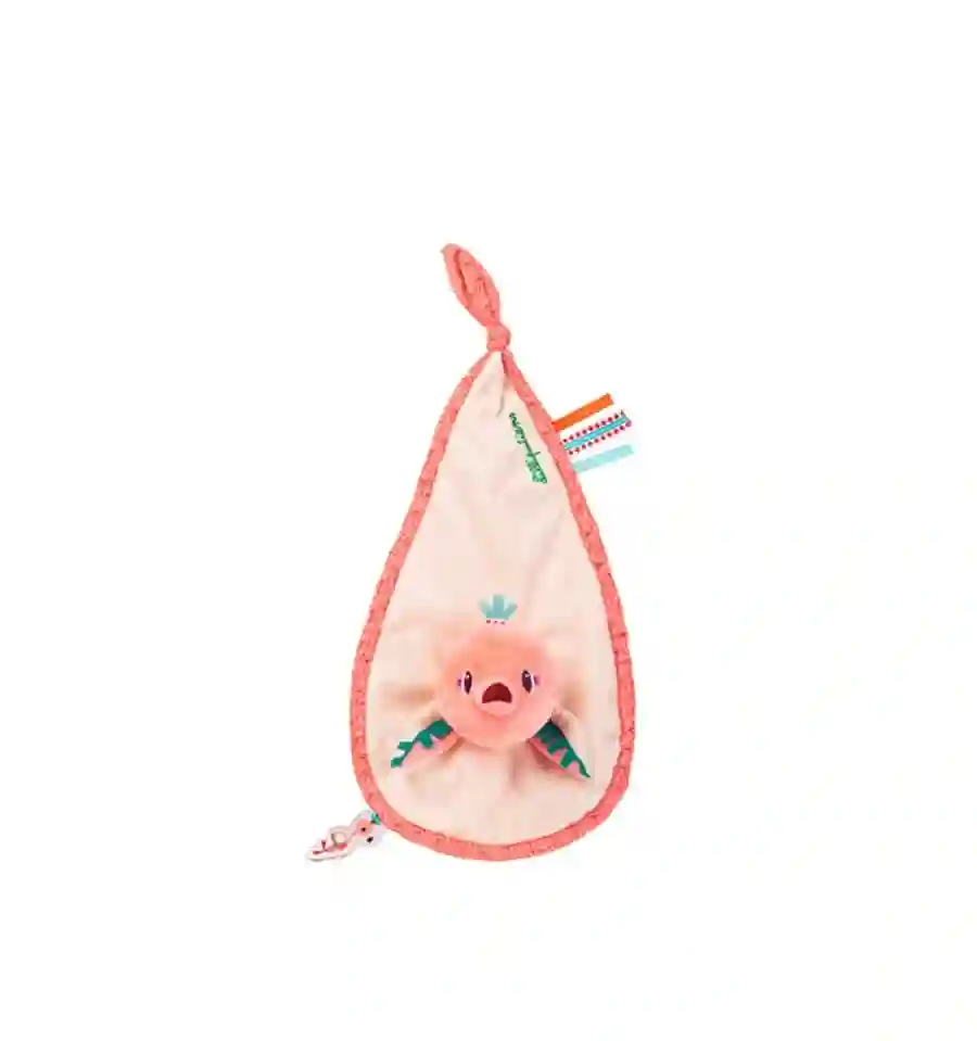 Lilliputiens - Doudou marioneta Anaïs la flamenco, muñeco de peluche