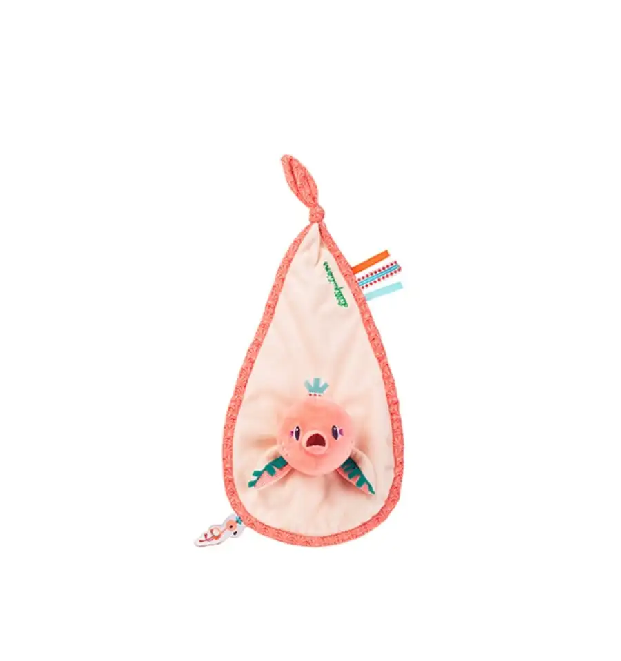 Lilliputiens - Doudou marioneta Anaïs la flamenco, muñeco de peluche