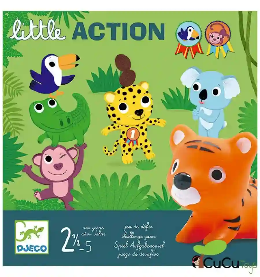 Djeco - Little Action, juego de mesa