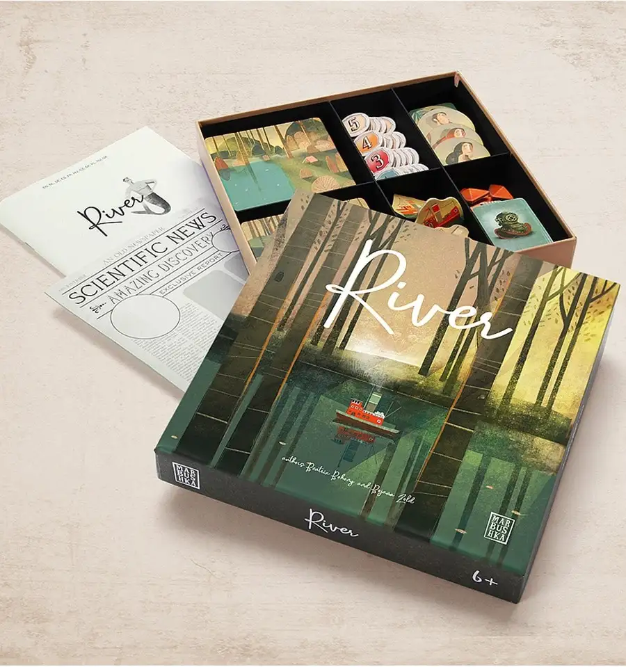 Marbushka - River, board game