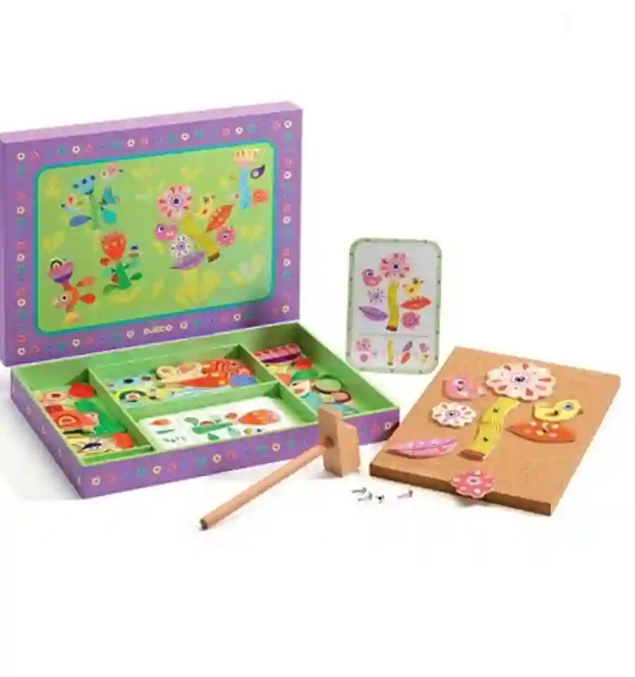 Djeco - Juego tap tap Jardín