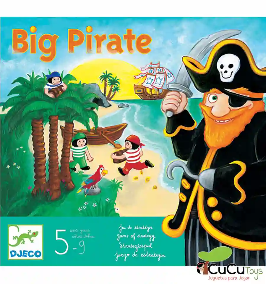 Djeco - Juego Big Pirate