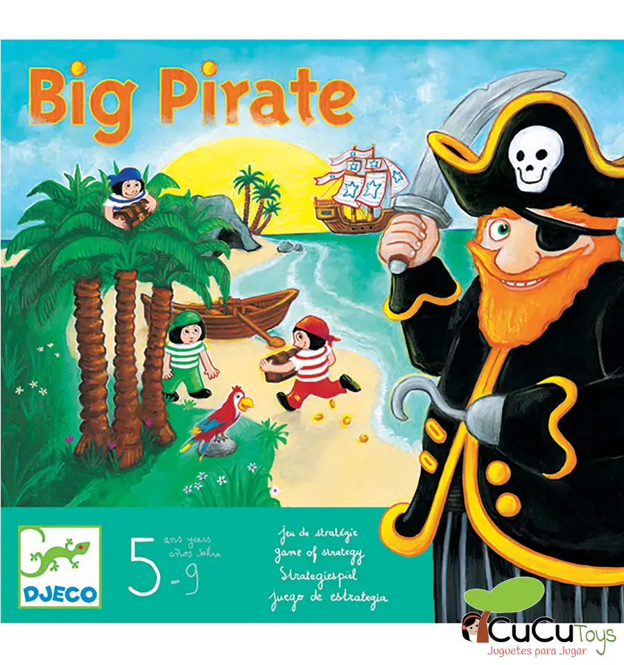 Djeco - Juego Big Pirate