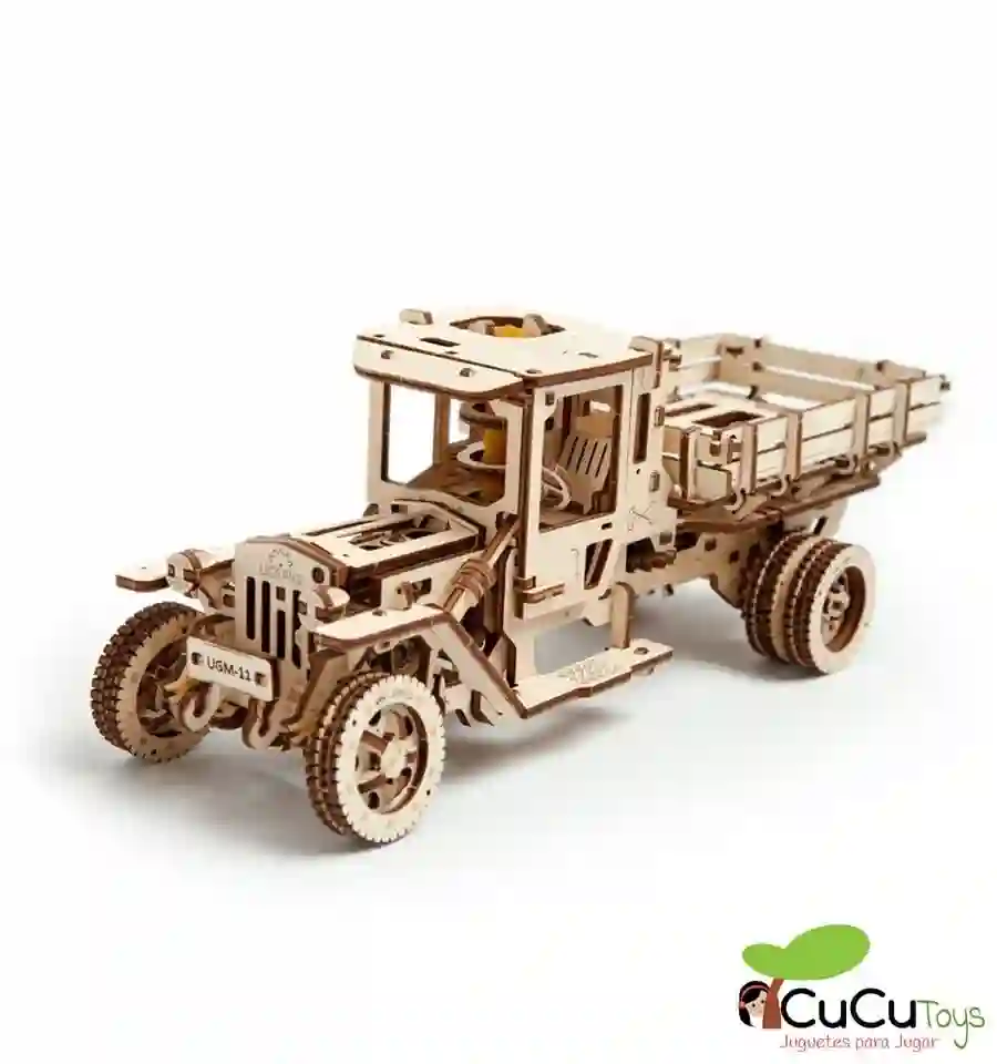 UGears - Camión UGM-11, kit de madera 3D