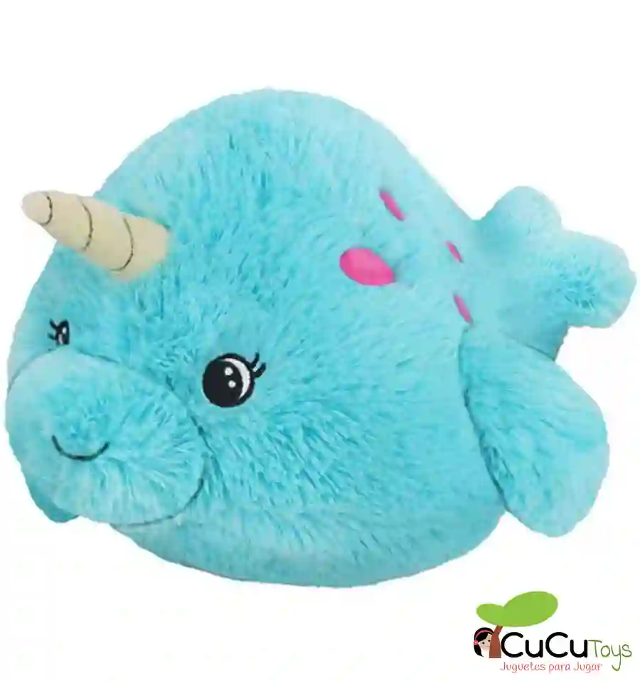 Squishables - Mini Bebé Narval de peluche