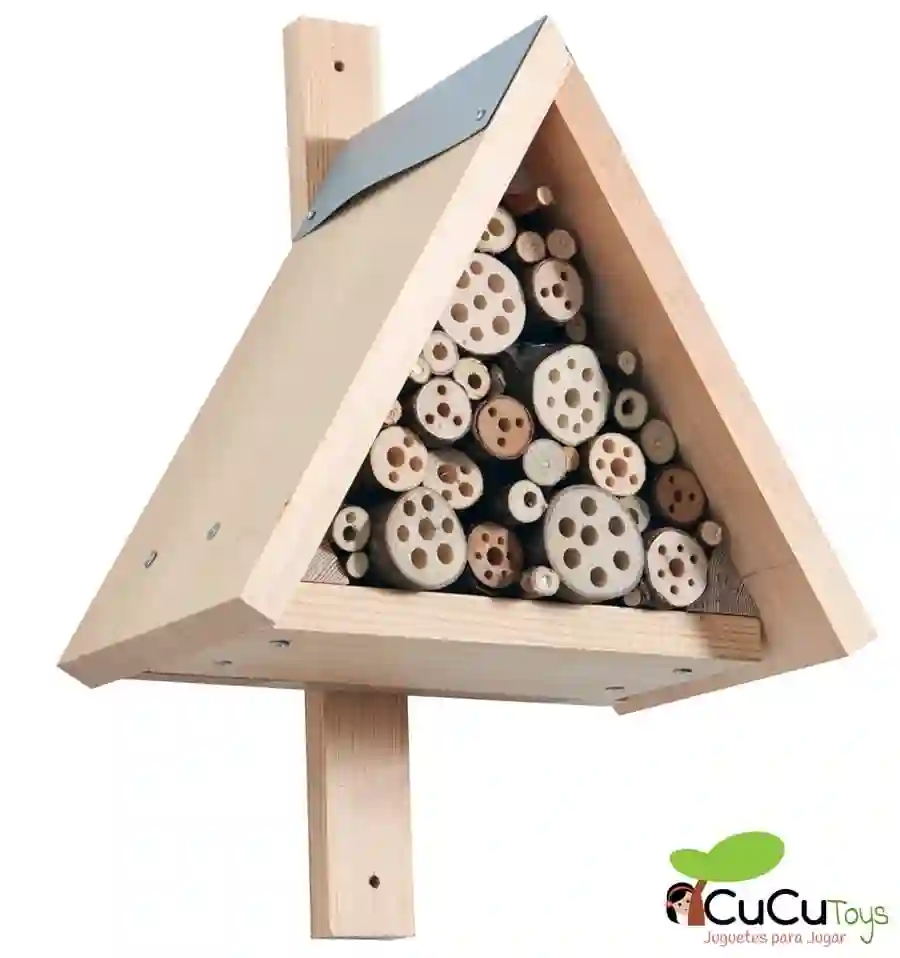 HABA - Terra Kids Kit de construcción Hotel para insectos - Cucutoys