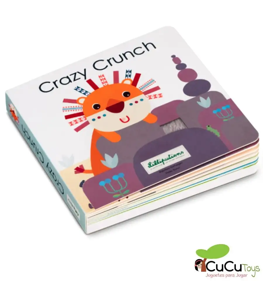 Lilliputiens - Libro de sonidos y texturas Crazy Crunch