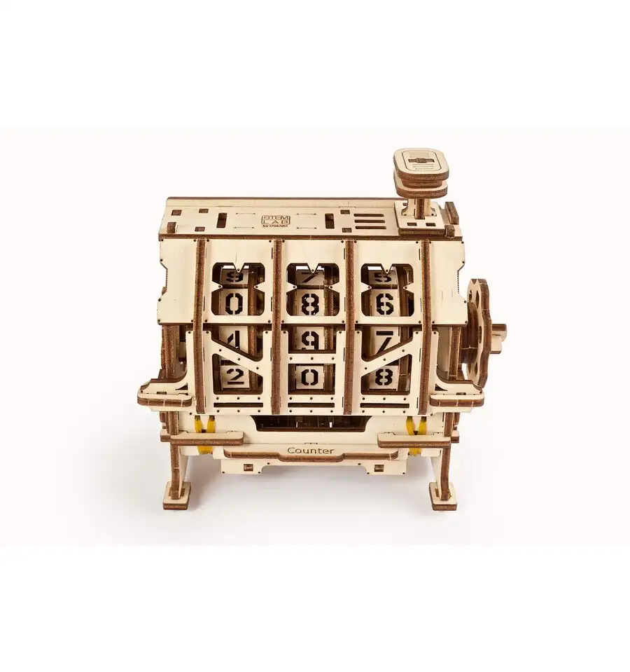 UGears - STEM Lab Contador, kit de madera 3D