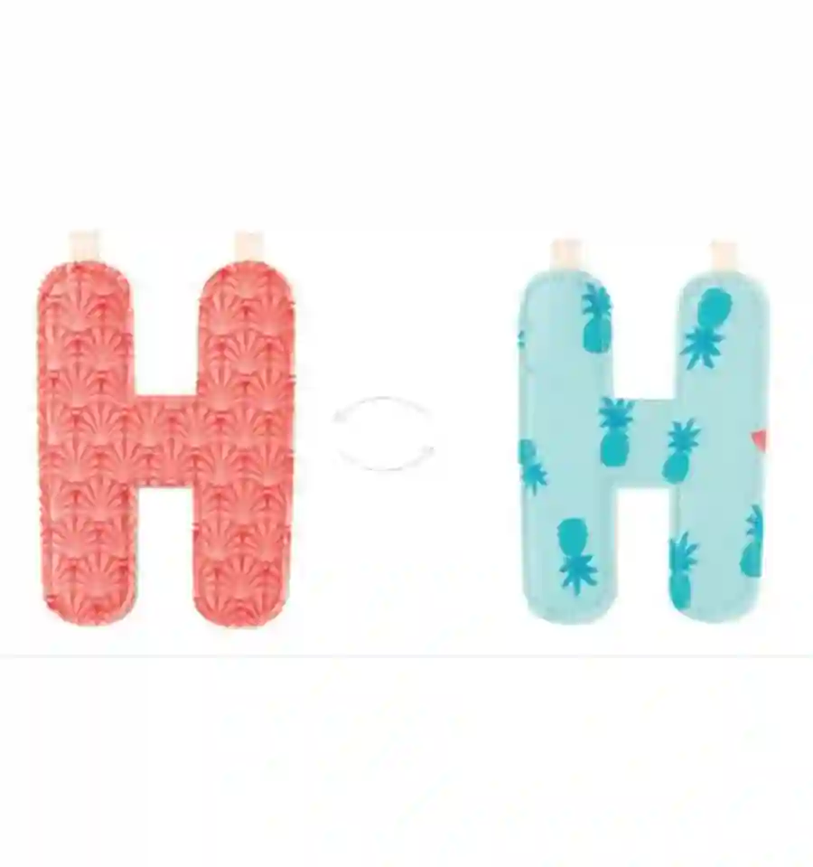 Lilliputiens - Letter H of alphabet, jungle