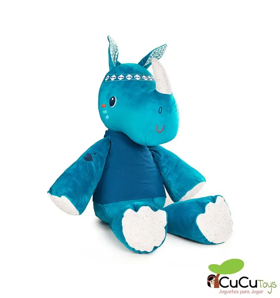 Lilliputiens - Gran peluche de Marius el rinoceronte 50cm