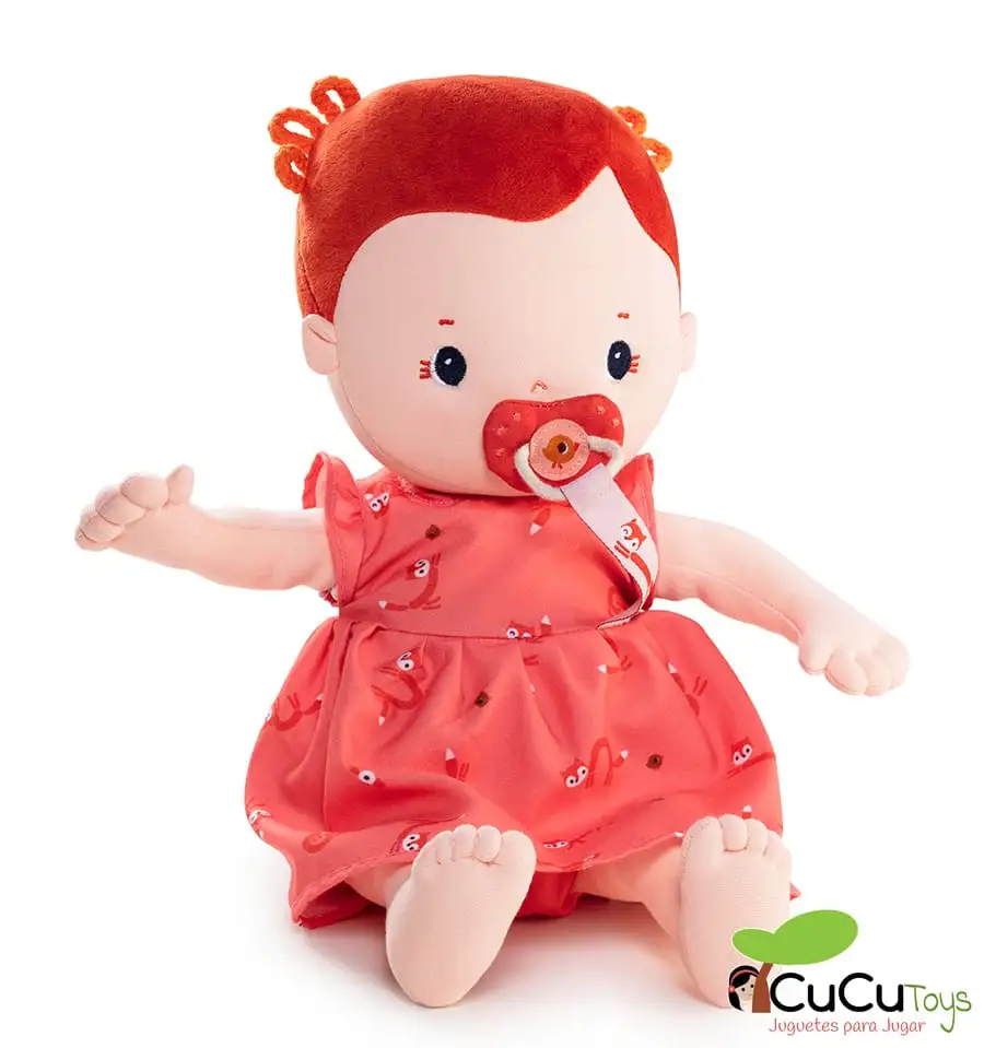 Lilliputiens - Rose, muñeca 36cm  de peluche