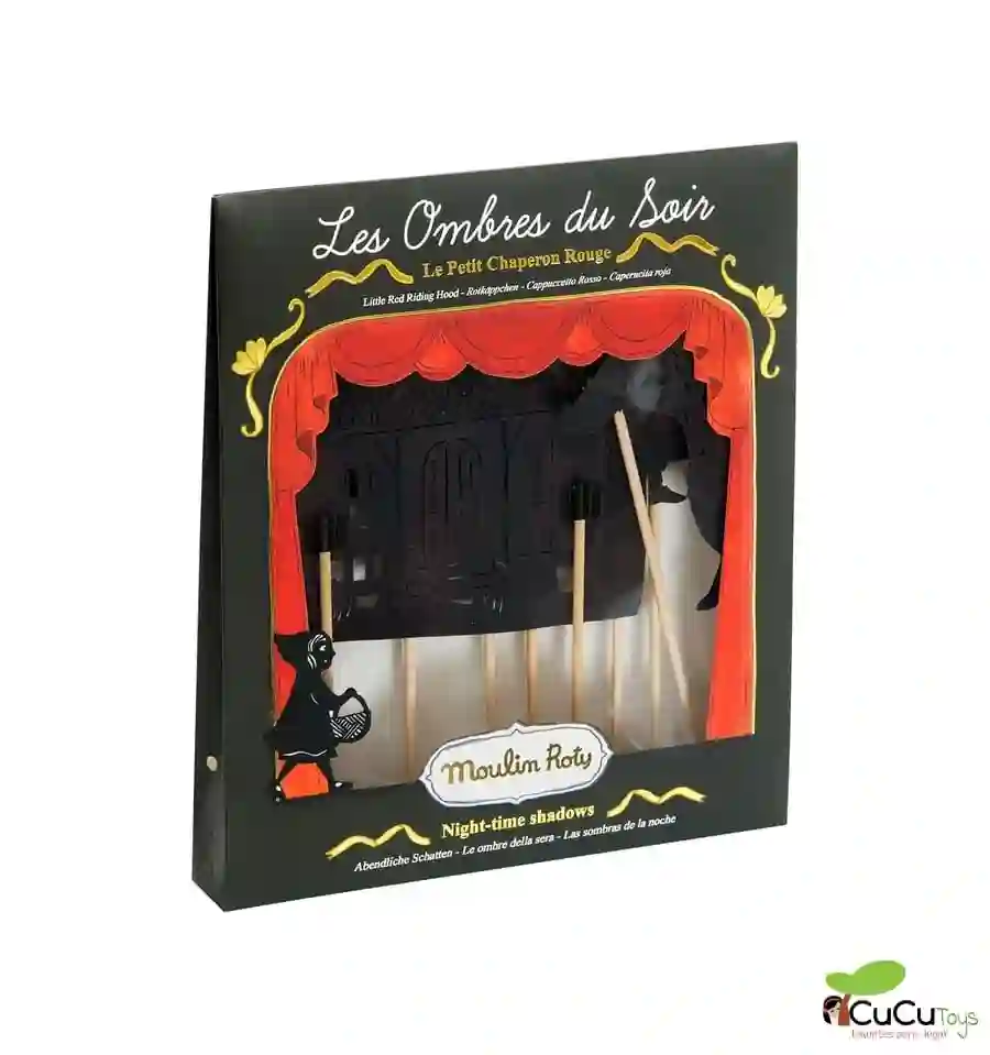 Moulin Roty - Sombras para teatro Caperucita Roja