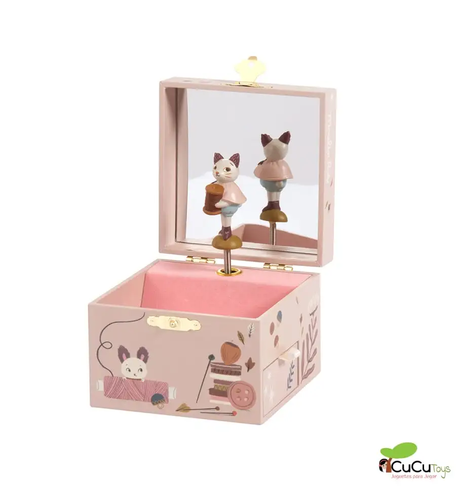 Moulin Roty - Caja de música cofre - Después de la Lluvia - Cucutoys