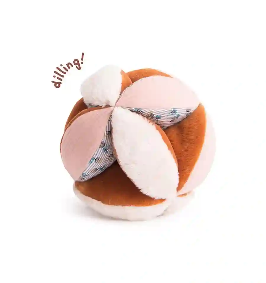 Moulin Roty - Fabric sensory ball - after rain - Cucutoys