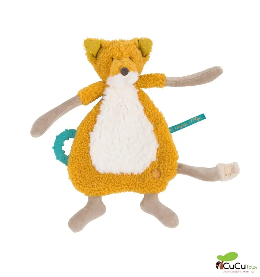 Moulin Roty - Doudou portachupete zorro - El viaje de Olga