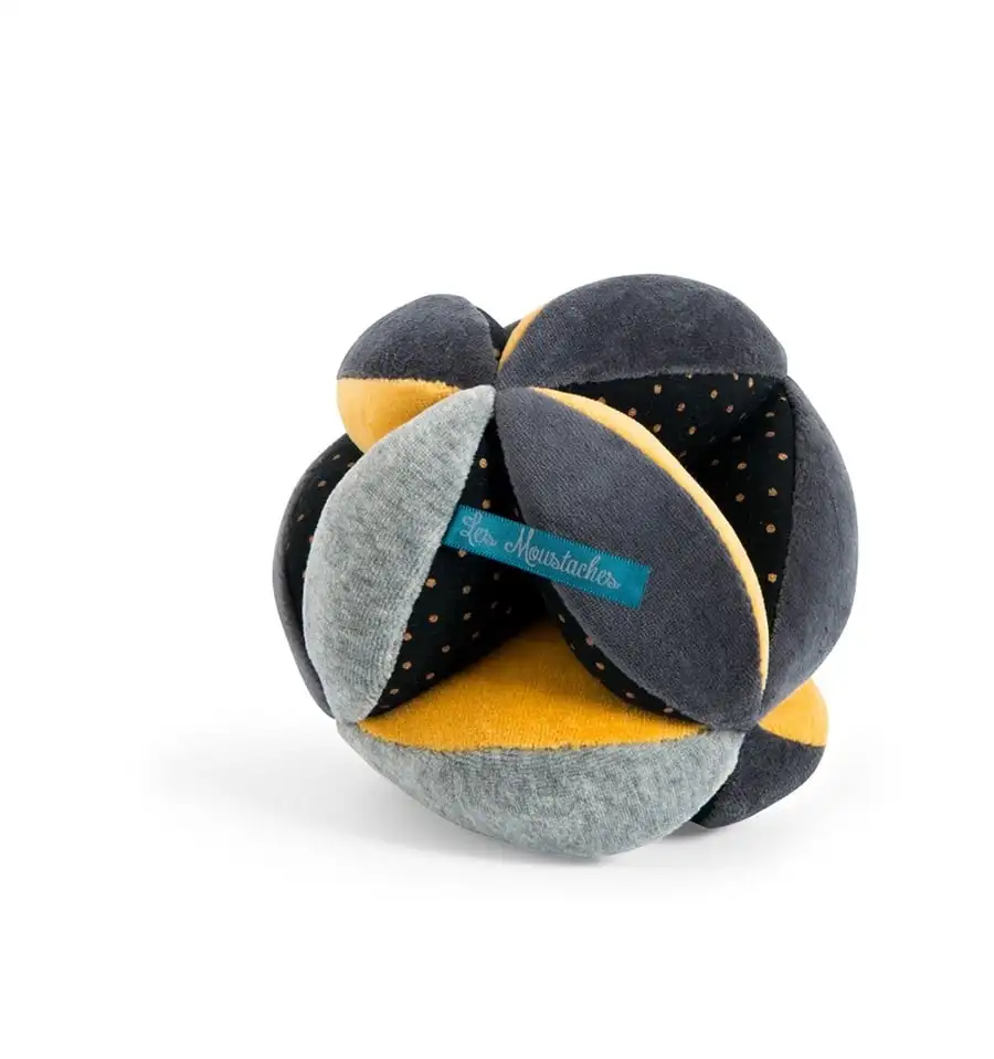 Moulin Roty - Pelota sensorial de tela - Les Moustaches