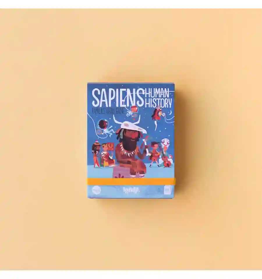 Londji - Sapiens, human history cards, Juego de cartas