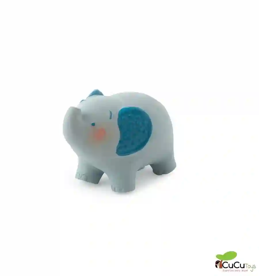 Moulin Roty - Elefante de caucho natural - Bajo mi Baobab