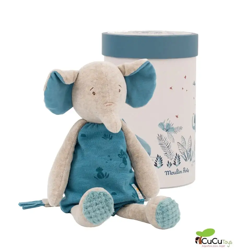 Moulin Roty - Muñeco elefante Bergamote - Bajo mi Baobab