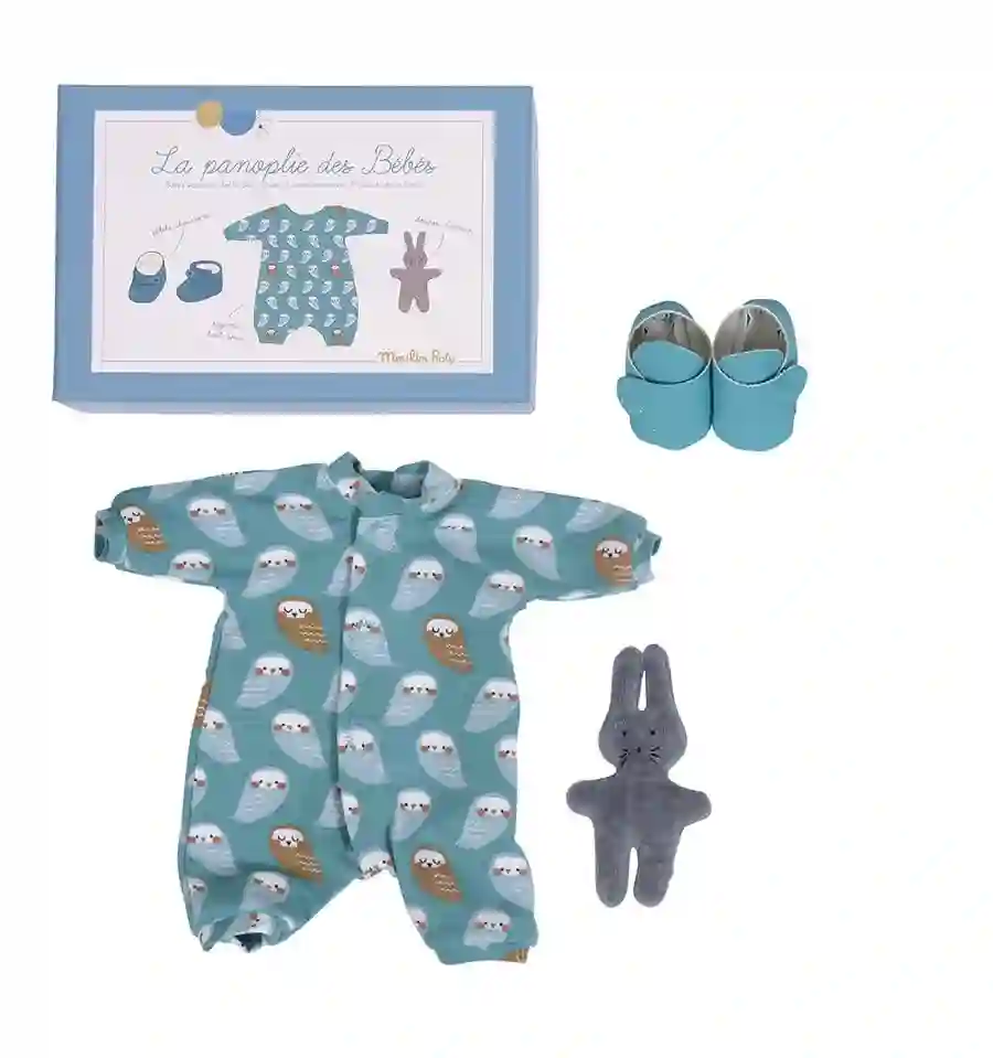 Moulin Roty - Conjunto de ropa para muñecos - Les Bébés