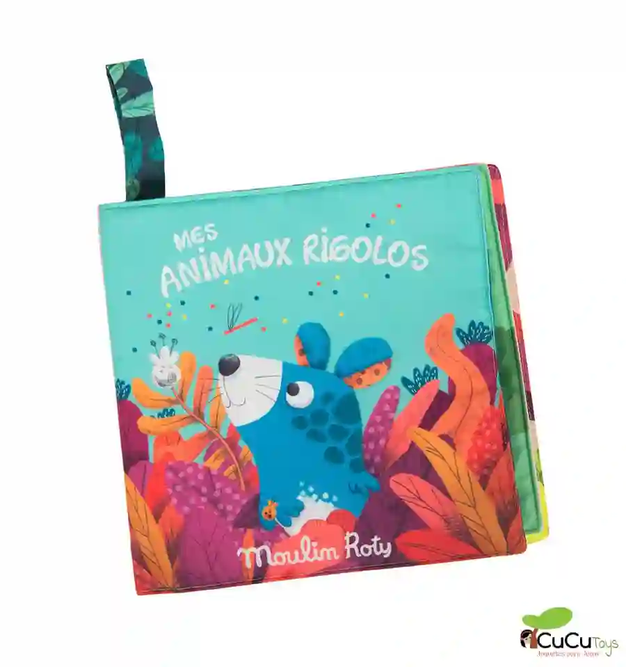 Moulin Roty - Libro de actividades de tela - En la Jungla