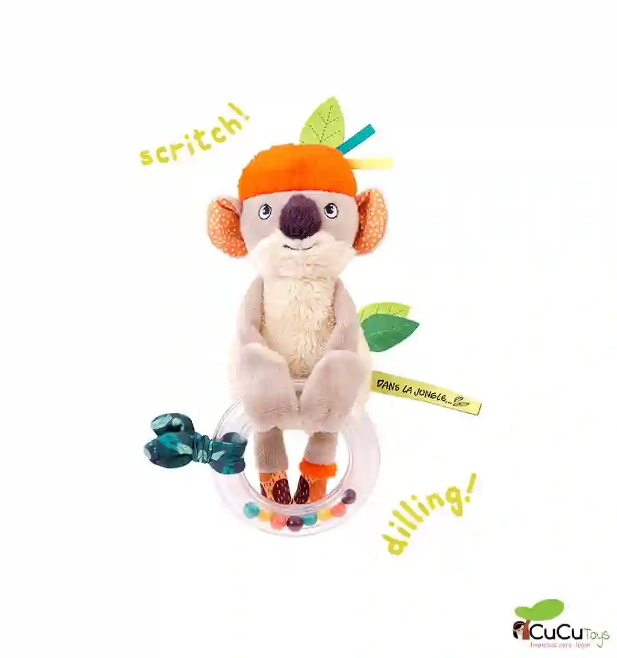 Moulin Roty - Sonajero anilla de bolas koala Koco - En la Jungla