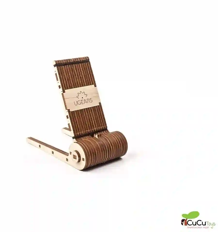 UGears - Soporte para móviles, kit de madera 3D