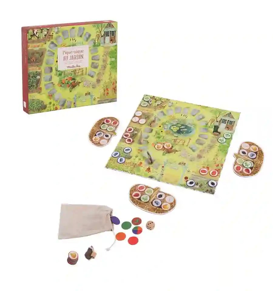 Moulin Roty - Travel game in the garden