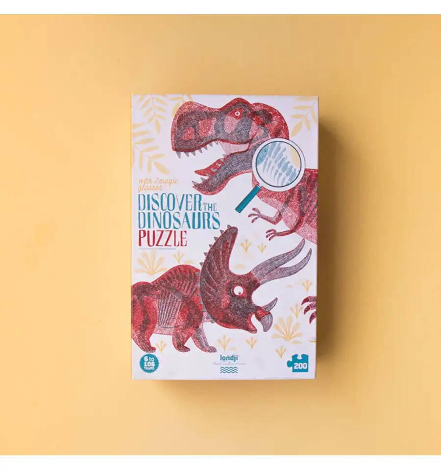 Londji - Puzzle - Discover the Dinosaurs