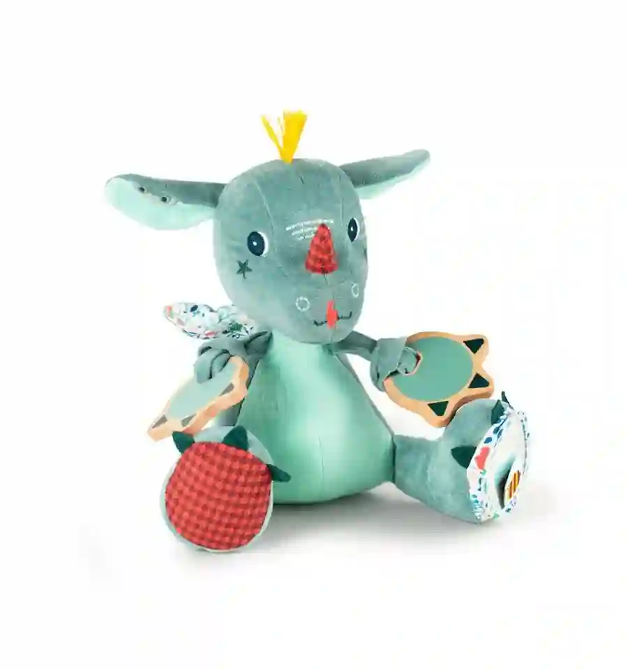 Lilliputiens - Joe el dragón, peluche de actividades