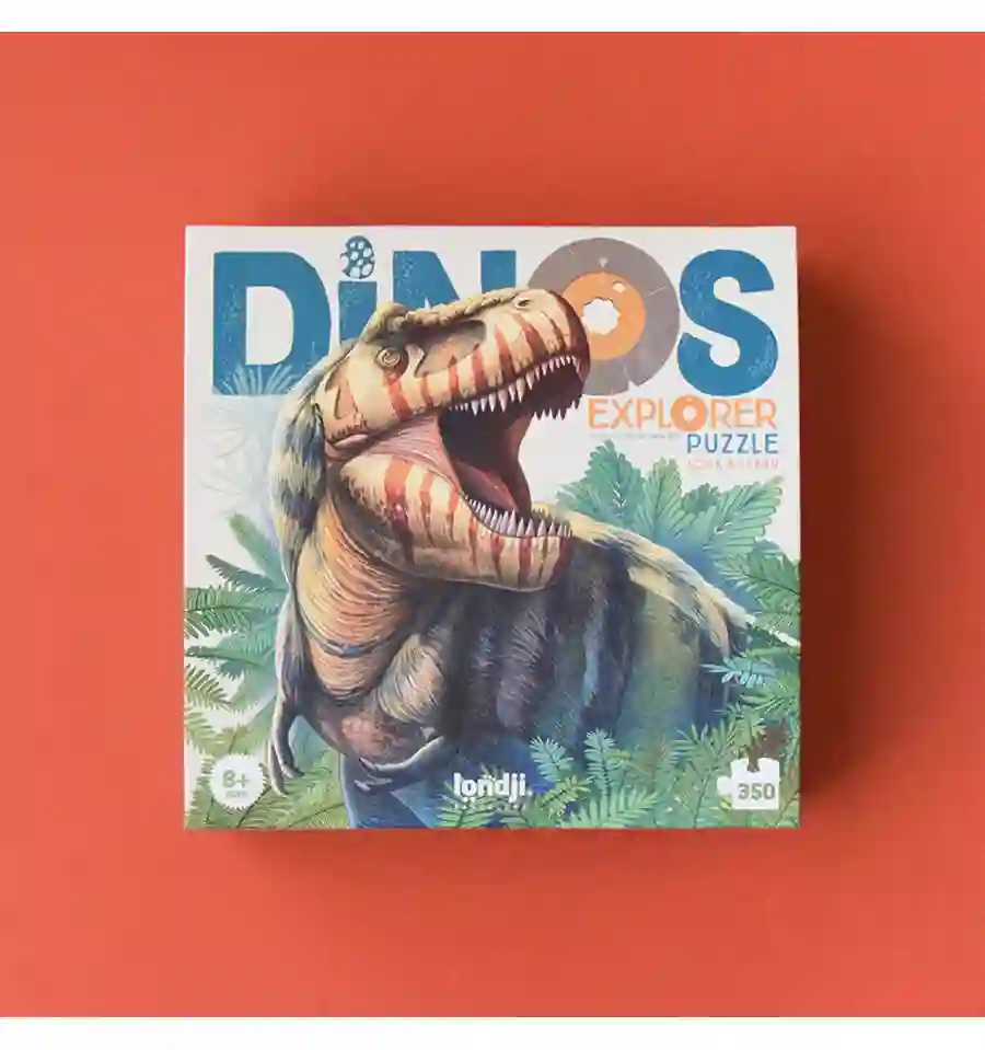 Londji - Dinos Explorer Puzzle, Puzzle actividades de 350 piezas
