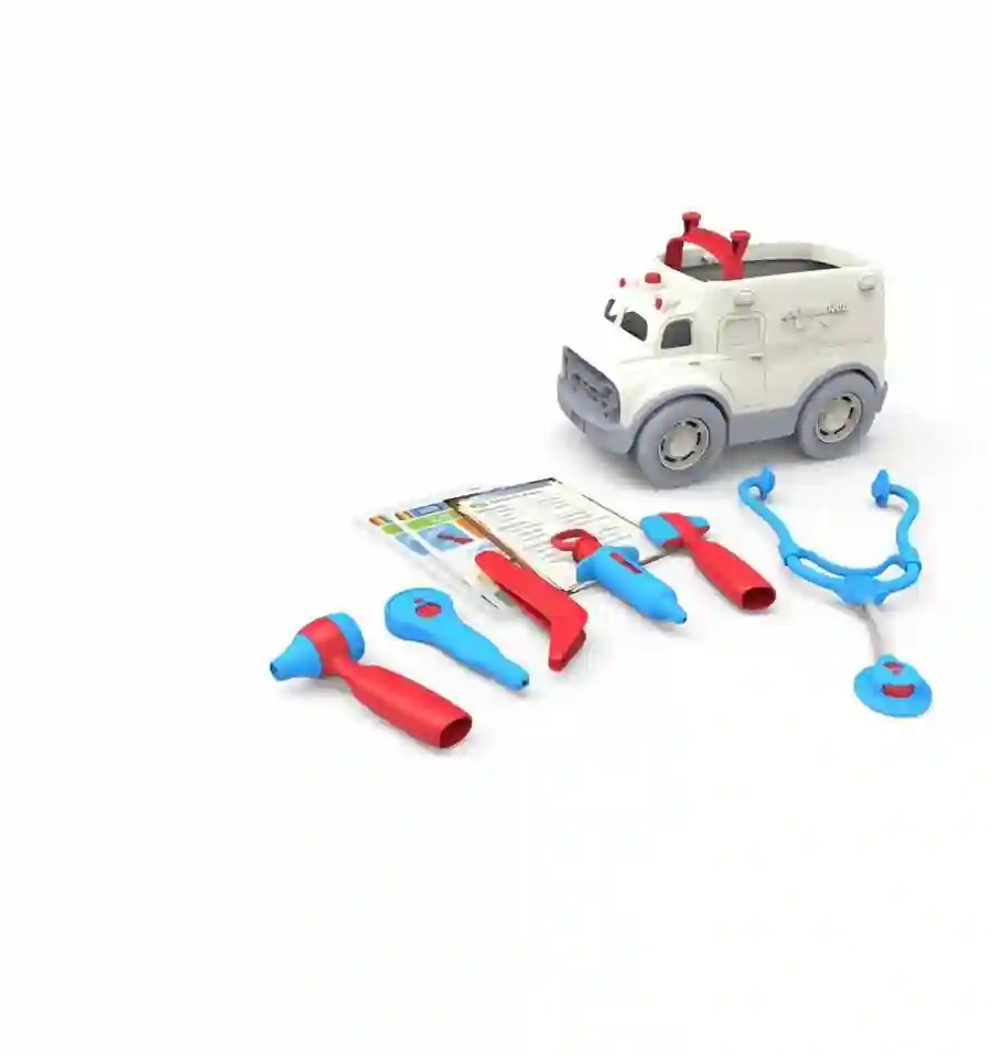 Greentoys - Ambulancia y set de doctor