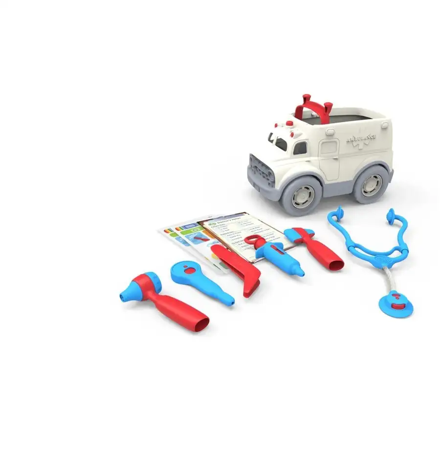 Greentoys - Ambulancia y set de doctor