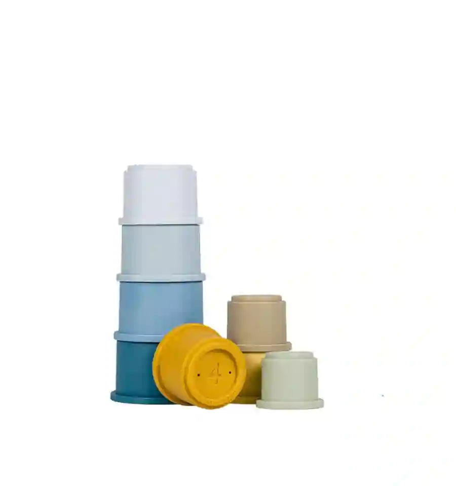 Little Dutch - Cubos apilables Azules
