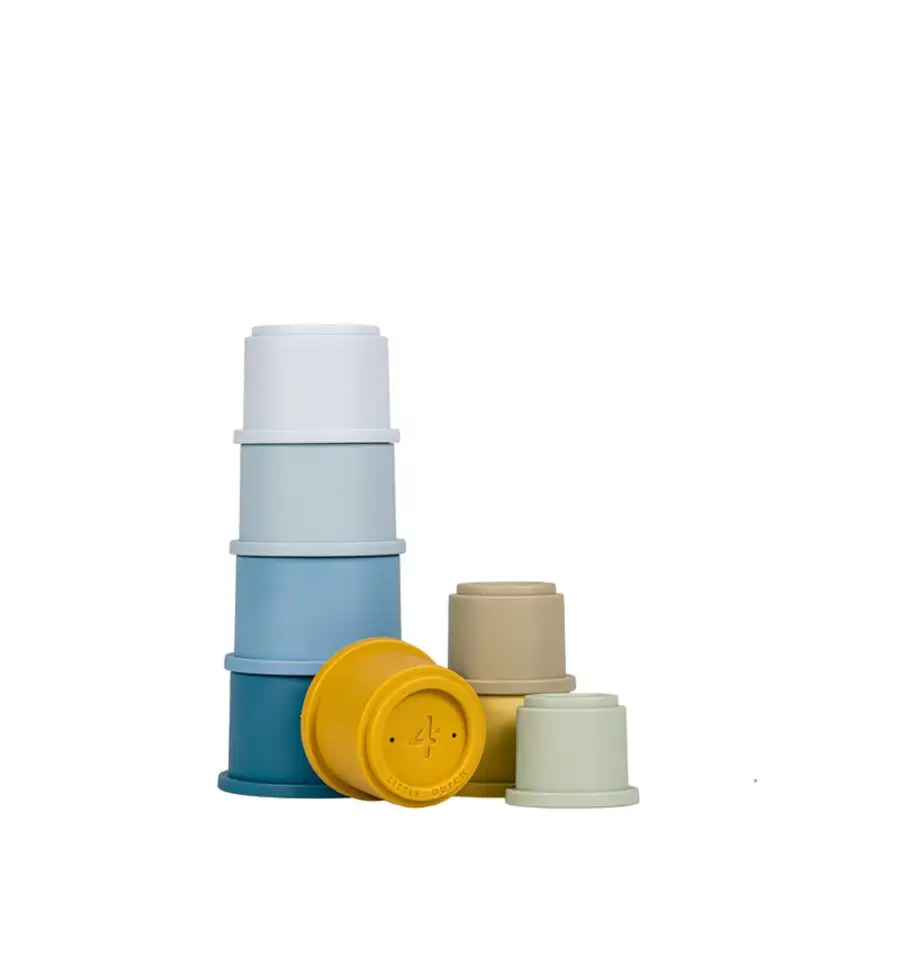 Little Dutch - Cubos apilables Azules