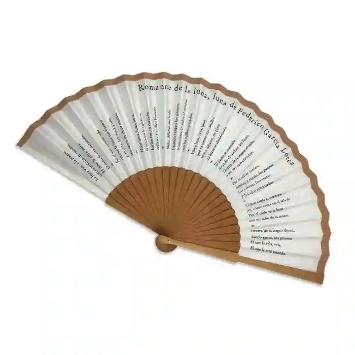 Federico Garcia Lorca White Fan