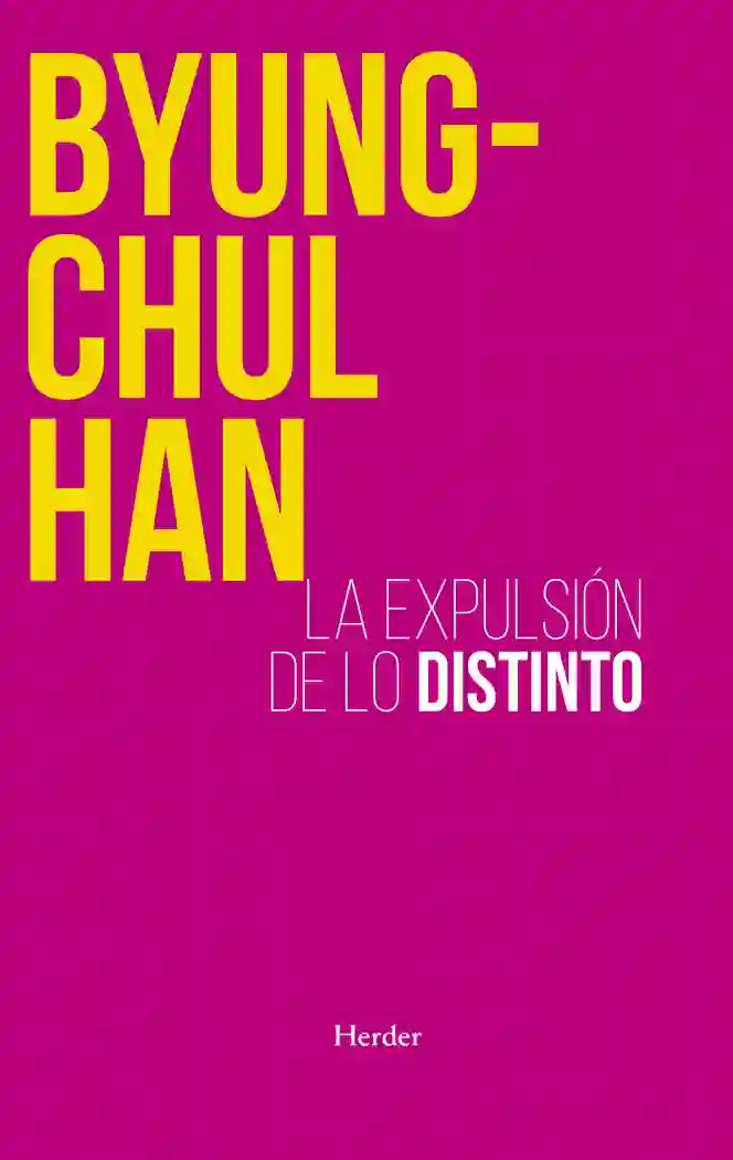 Expulsion de lo distinto ne