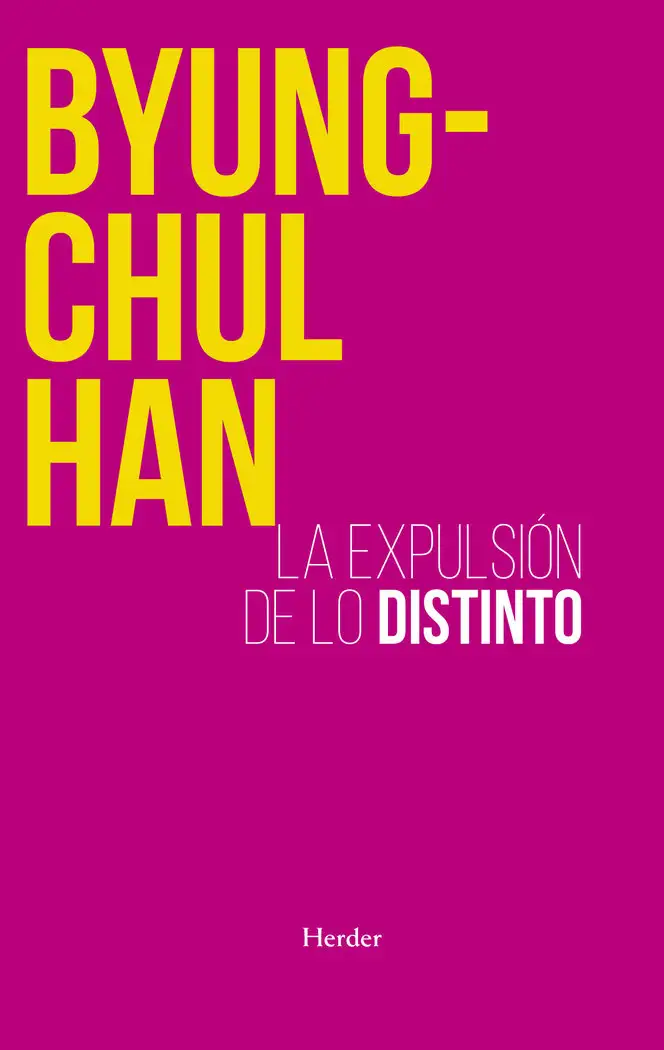 Expulsion de lo distinto ne