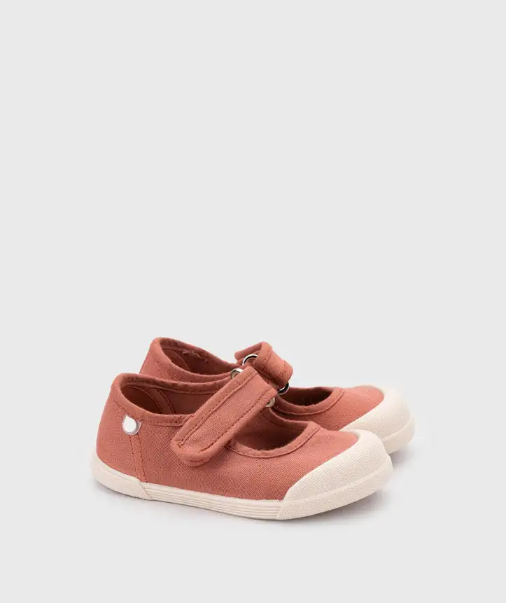 Zapato Lona Mercedes Terracota Igor Bareffot - Imagen 2