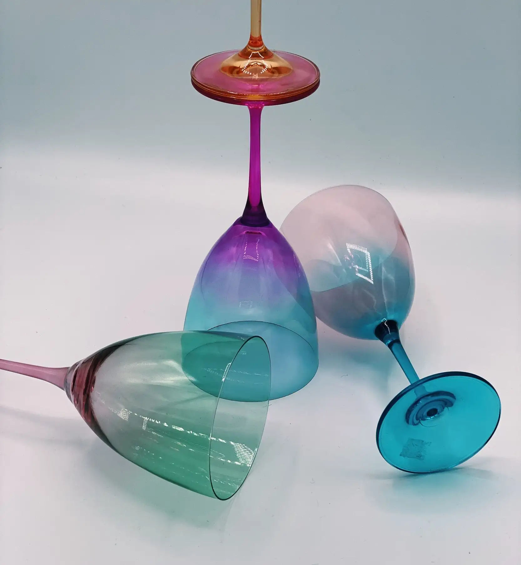 Copa Gradient violeta y naranja - Imagen 2