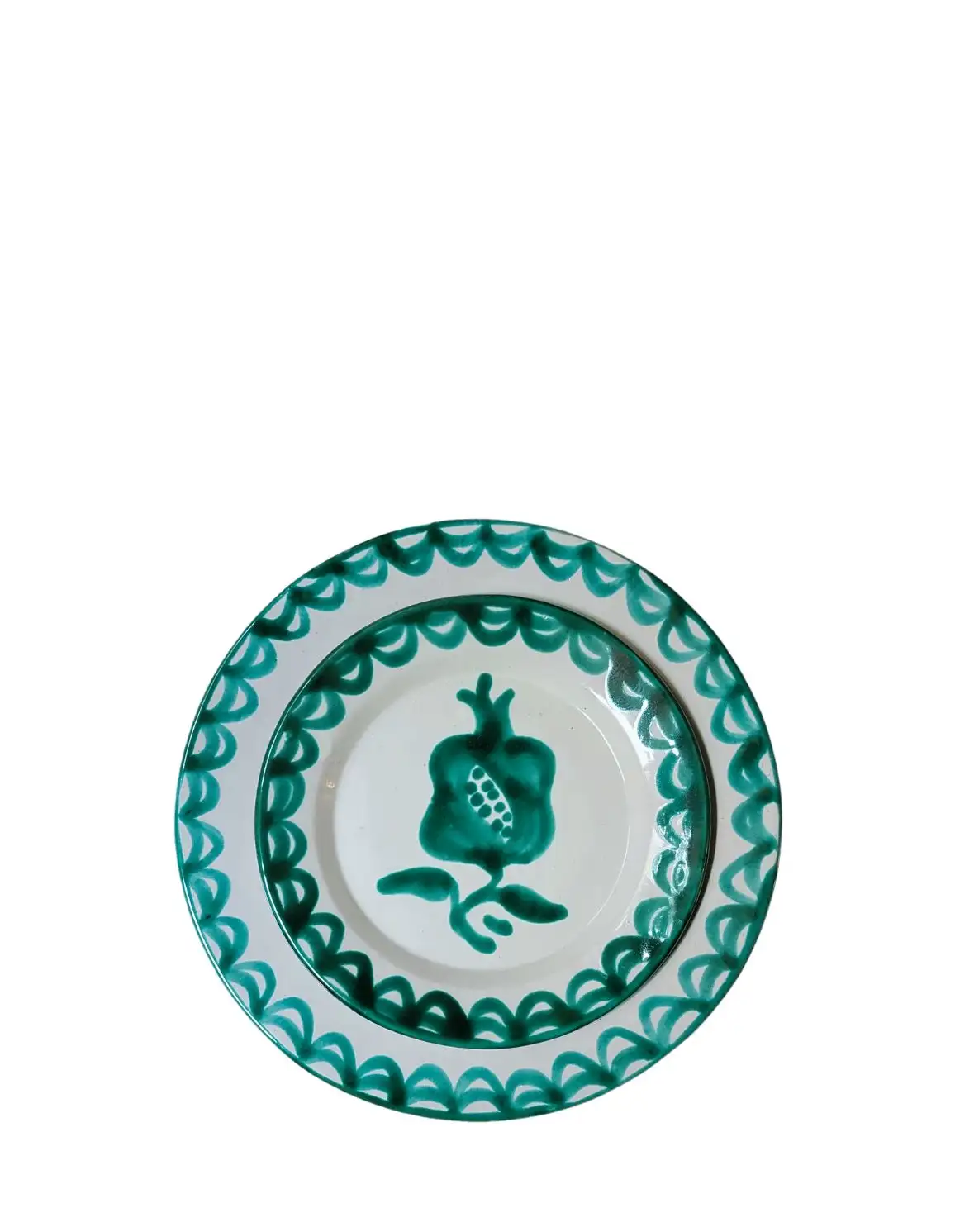 Plato llano Fajalauza Verde - Imagen 2