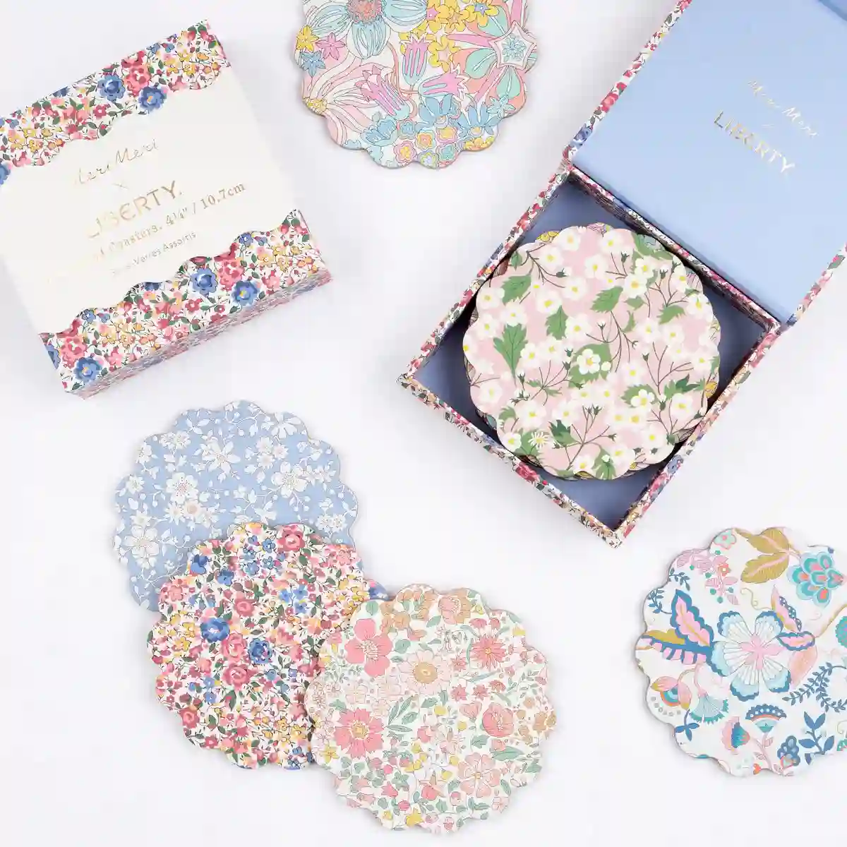 Set Posavasos Meri Meri x Liberty